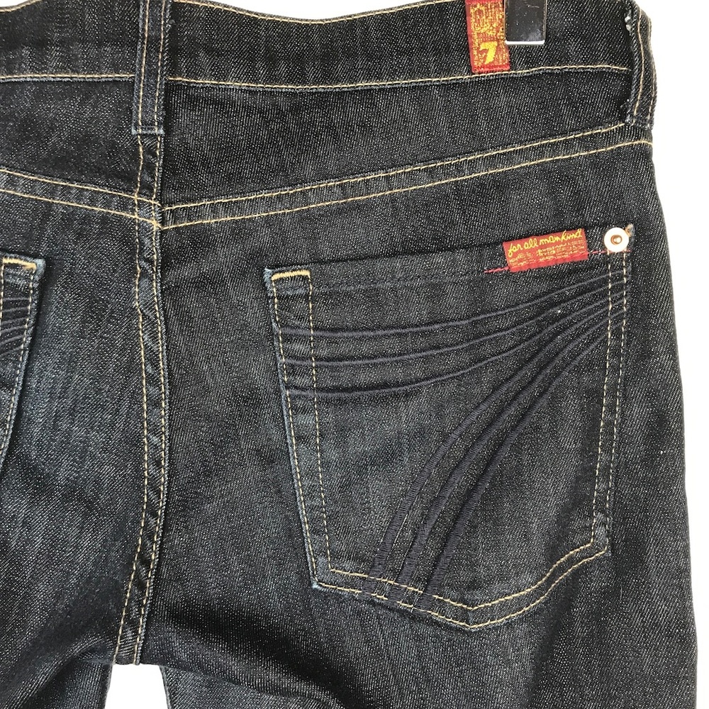 7FAM Dojo Crop Jeans W27xL20.5 Hemmed